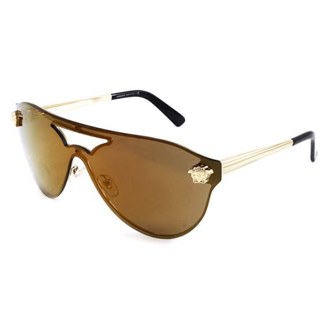 versace gold square sunglasses|versace glasses unisex.